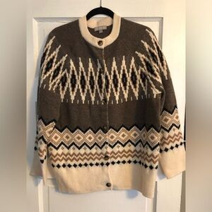 J.Crew Fair Isle Sweater Size Large